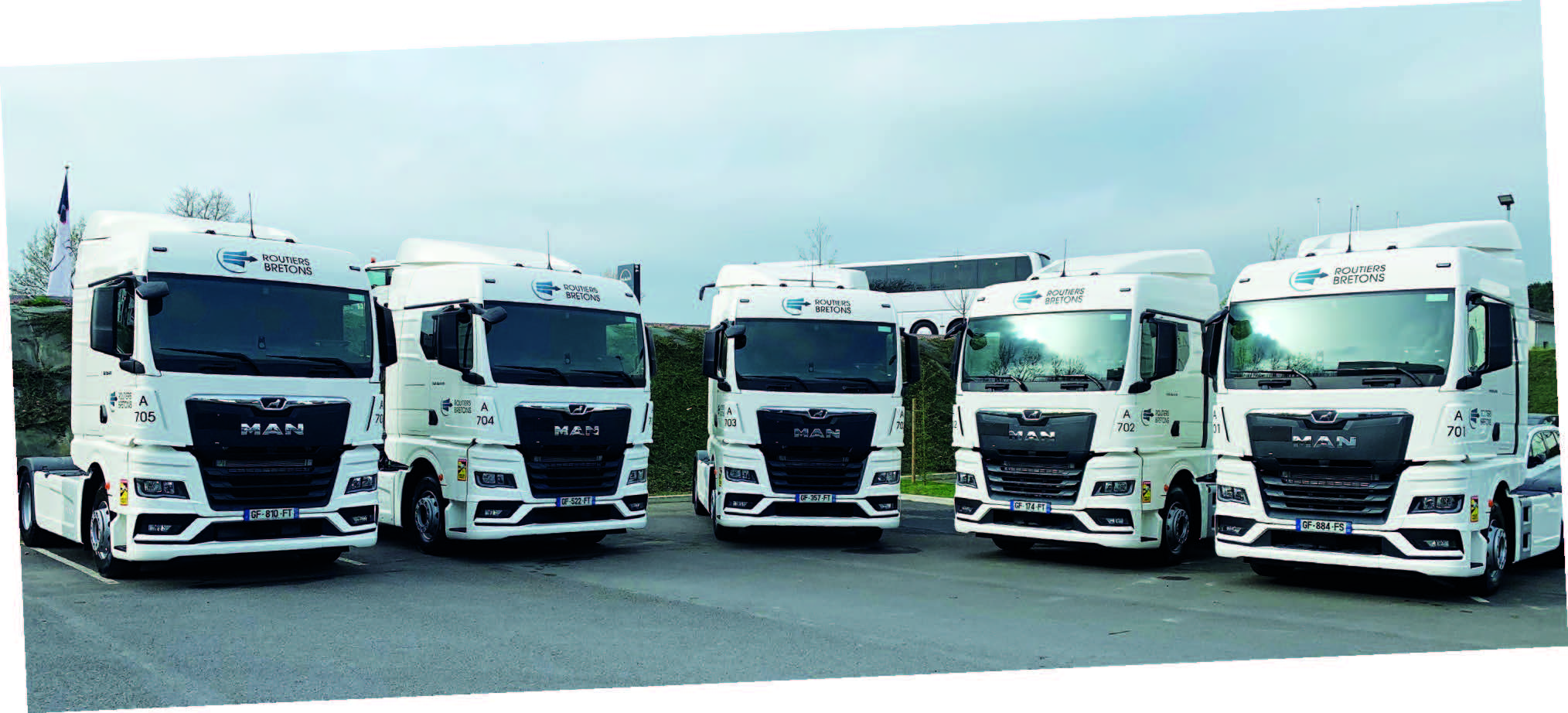 Des Man TGX Pour Les Routiers Bretons Poids Lourds