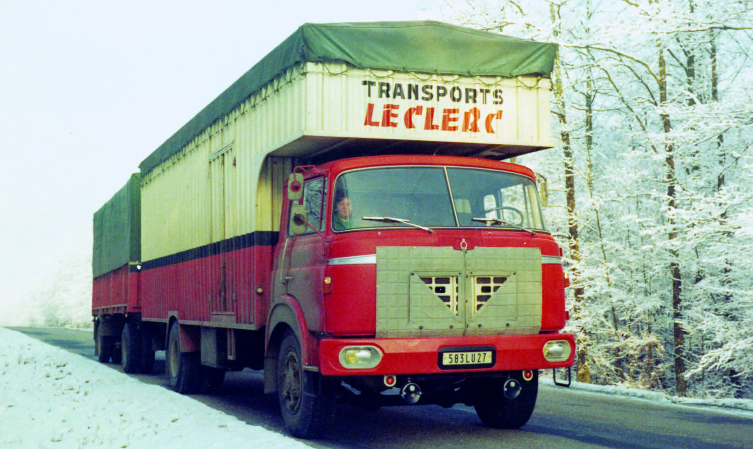 camion transporteur leclerc