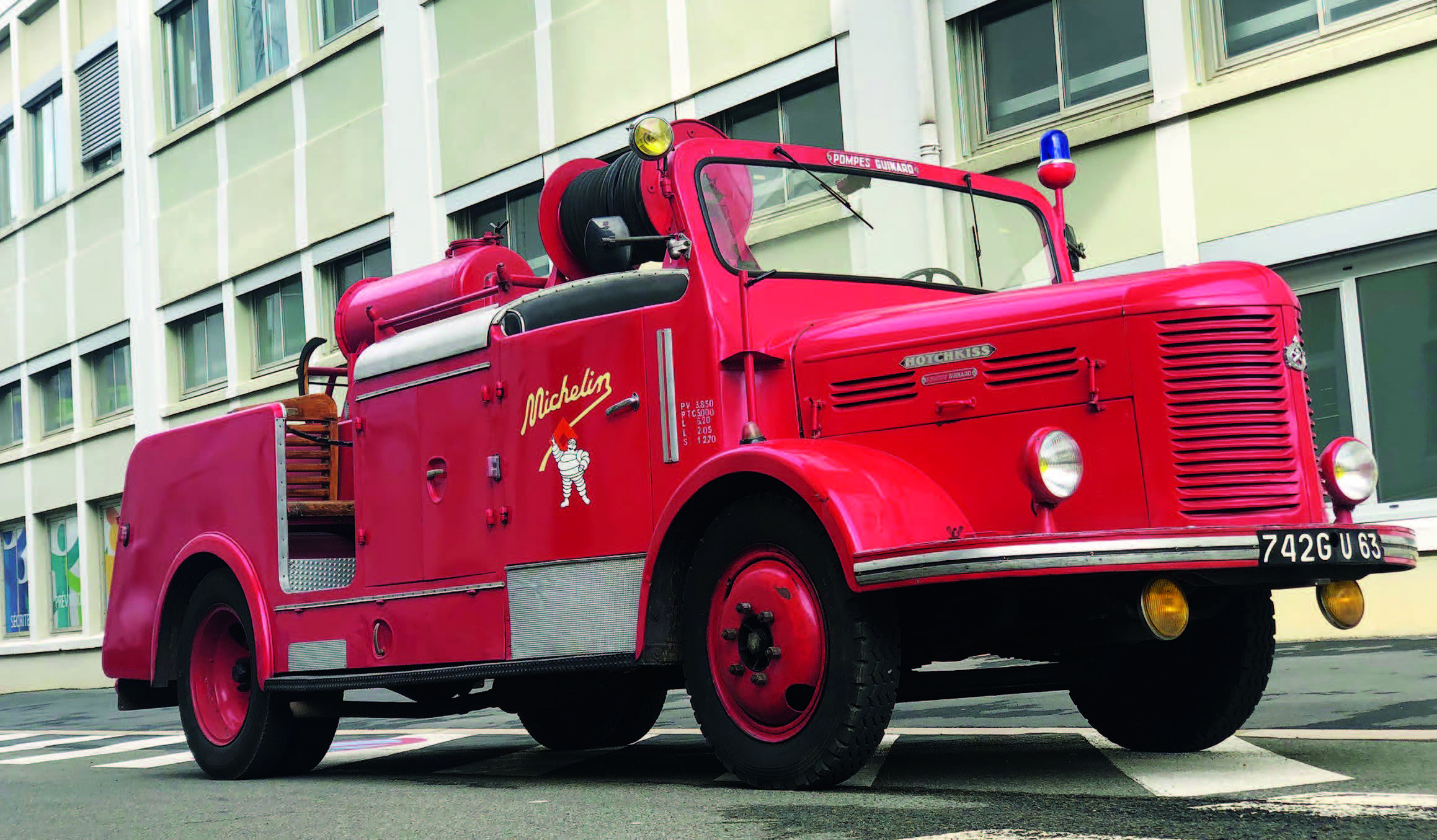 Verem 1/50 Scale 362 - Hotchkiss H.6 G54 Fire Engine D'Incendie